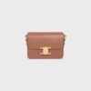 188423BF4-18BU_1_SUM23.jpg CELINE TEEN TRIOMPHE BAG IN shiny calfskin