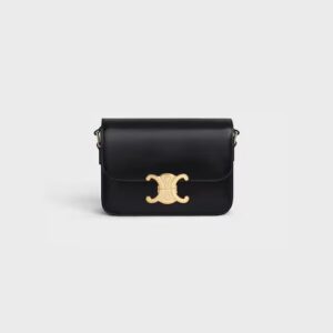 188423BF4-38NO_1_LIB.jpg CELINE TEEN TRIOMPHE BAG IN shiny calfskin
