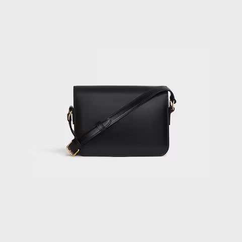 188423BF4-38NO_3_LIB.jpg CELINE TEEN TRIOMPHE BAG IN shiny calfskin