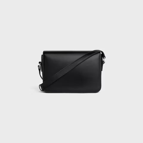 188423BF4-38SI_3_FW23_W.jpg CELINE TEEN TRIOMPHE BAG IN shiny calfskin