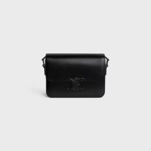 188423EQJ-38NN_1_WIN22.jpg CELINE TEEN TRIOMPHE BAG IN Shiny Calfskin