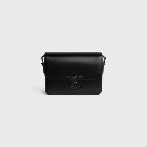 188423EQJ-38NN_1_WIN22.jpg CELINE TEEN TRIOMPHE BAG IN Shiny Calfskin
