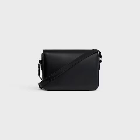 188423EQJ-38NN_3_WIN22.jpg CELINE TEEN TRIOMPHE BAG IN Shiny Calfskin