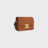 188423GR5-02CM_2_FALL25_W.jpg CELINE TEEN TRIOMPHE BAG IN NUBUCK CALFSKIN