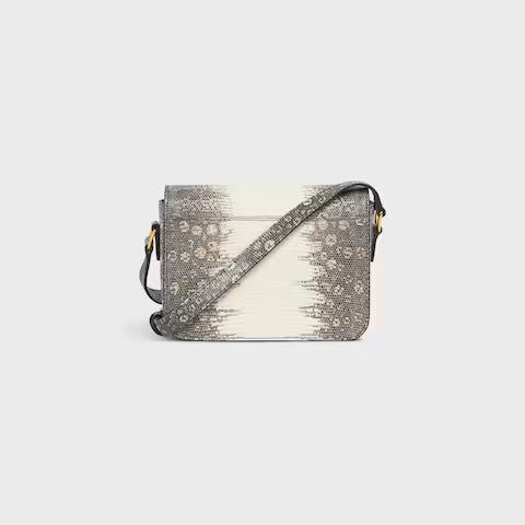 188424BF5-02VG_3_SPR21_615445.jpg CELINE TEEN TRIOMPHE BAG IN Lizard