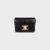 188424BF6-38NO_1_FALL21.jpg CELINE Teen Triomphe Bag in Crocodile