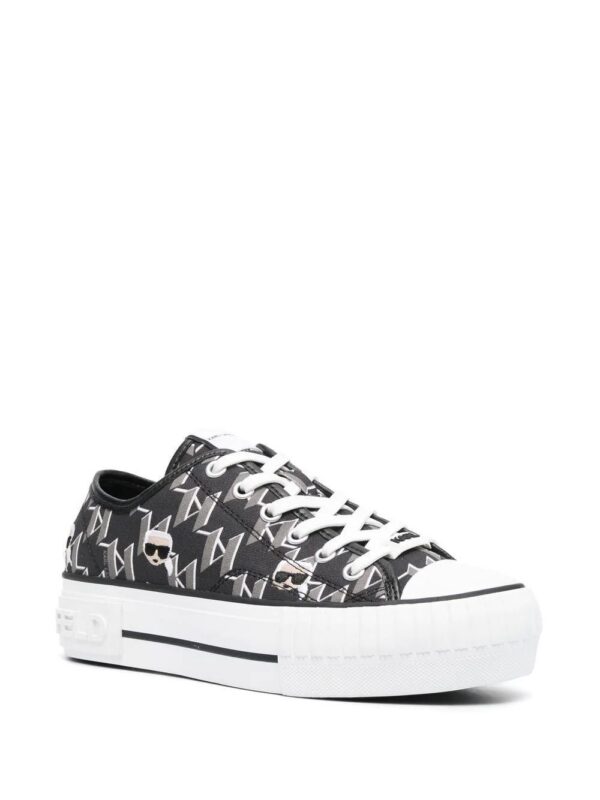 18858298_41489124_1000.jpg Karl Lagerfeld monogram-print low-top sneakers