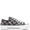 18858298_41489126_1000.jpg Karl Lagerfeld monogram-print low-top sneakers