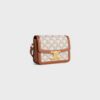 188882BZ4-01BC_2_LIB_W_625c2dd2-e5dc-49cb-ad8e-3852075bc75a.jpg CELINE TEEN TRIOMPHE BAG IN Triomphe Canvas and Calfskin