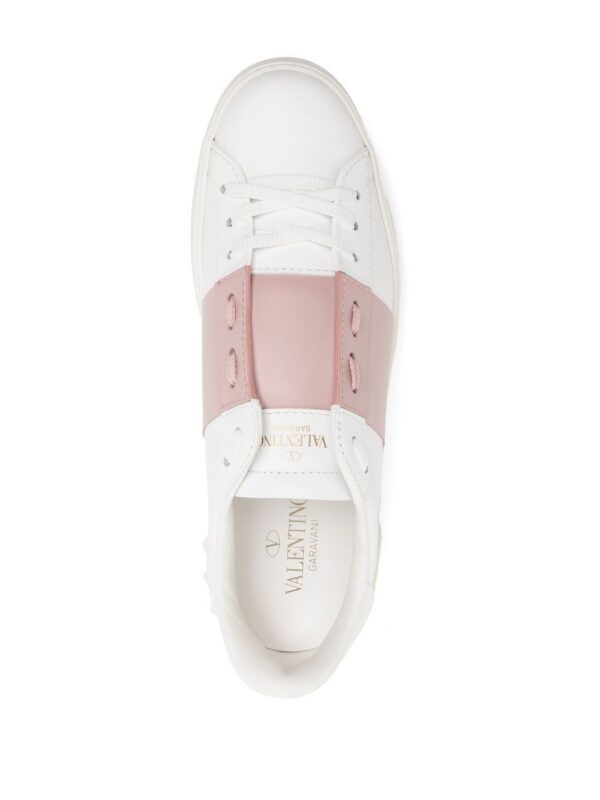 Valentino Garavani Open low-top leather sneakers
