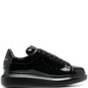 18914274_41128482_1000.jpg Alexander Mcqueen patent-leather low-top sneakers