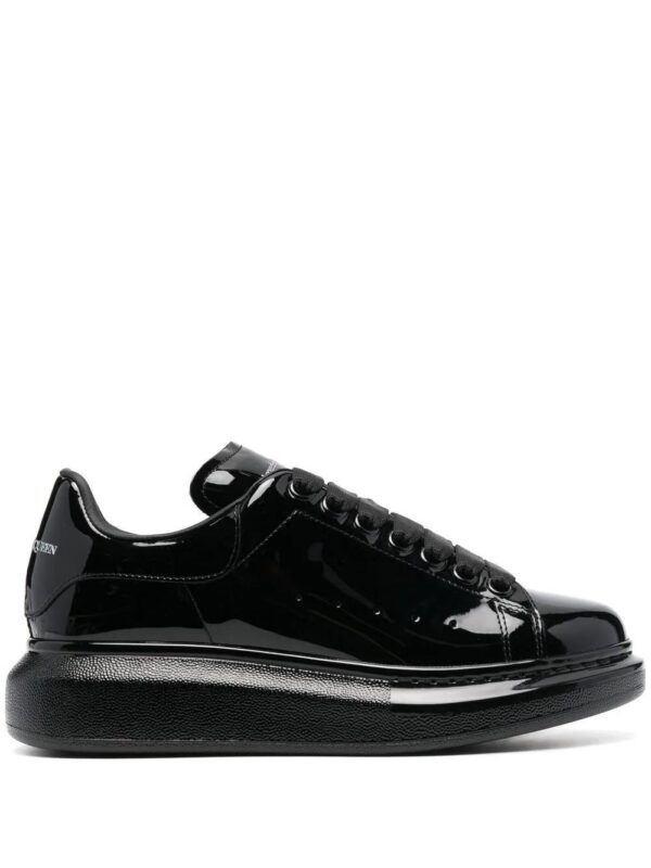18914274_41128482_1000.jpg Alexander Mcqueen patent-leather low-top sneakers