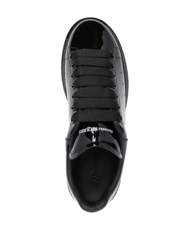 18914274_41129028_1000.jpg Alexander Mcqueen patent-leather low-top sneakers