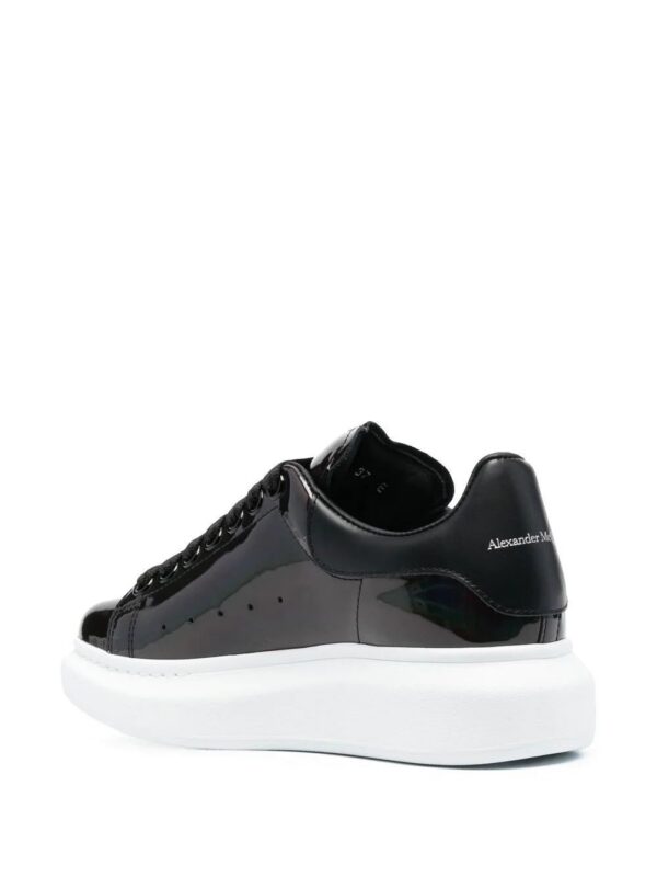 18914280_41128450_1000.jpg Alexander Mcqueen patent-leather low-top sneakers