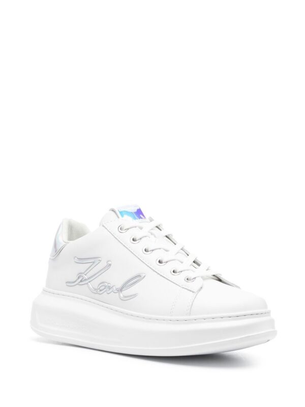 Karl Lagerfeld debossed-logo detail sneakers
