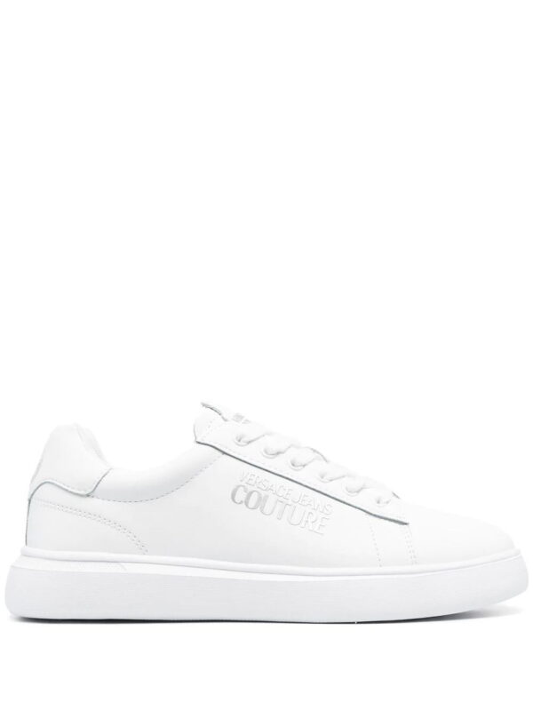 18994446_41431284_1000.jpg Versace logo-print lace-up sneakers