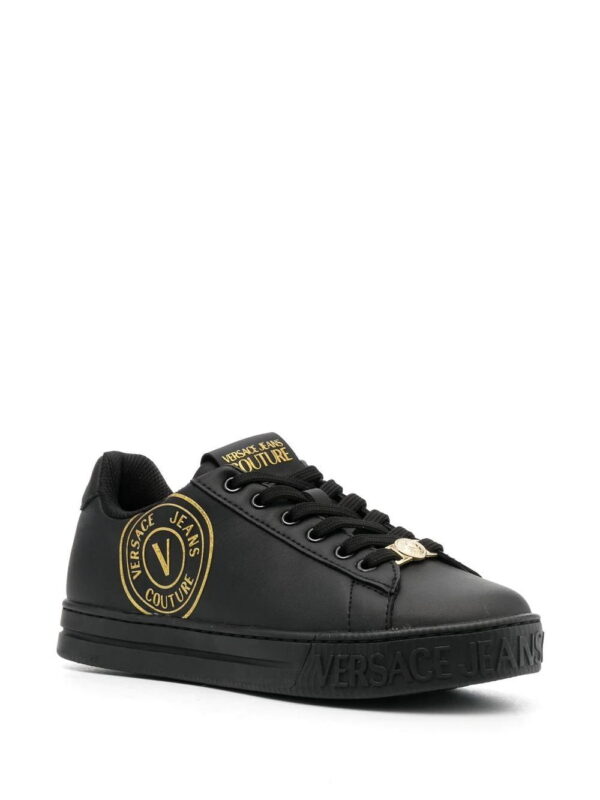 Versace V-Emblem low-top sneakers