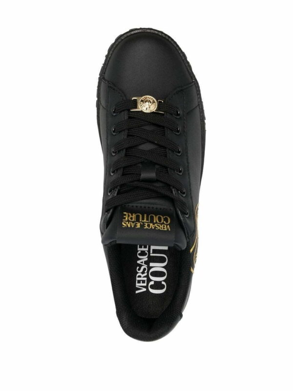 Versace V-Emblem low-top sneakers