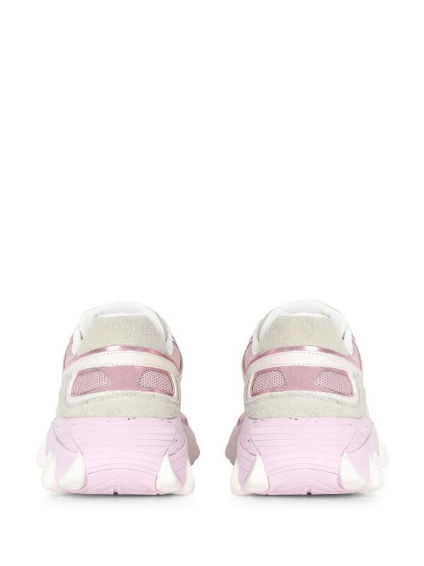 Balmain B-East leather low-top sneakers
