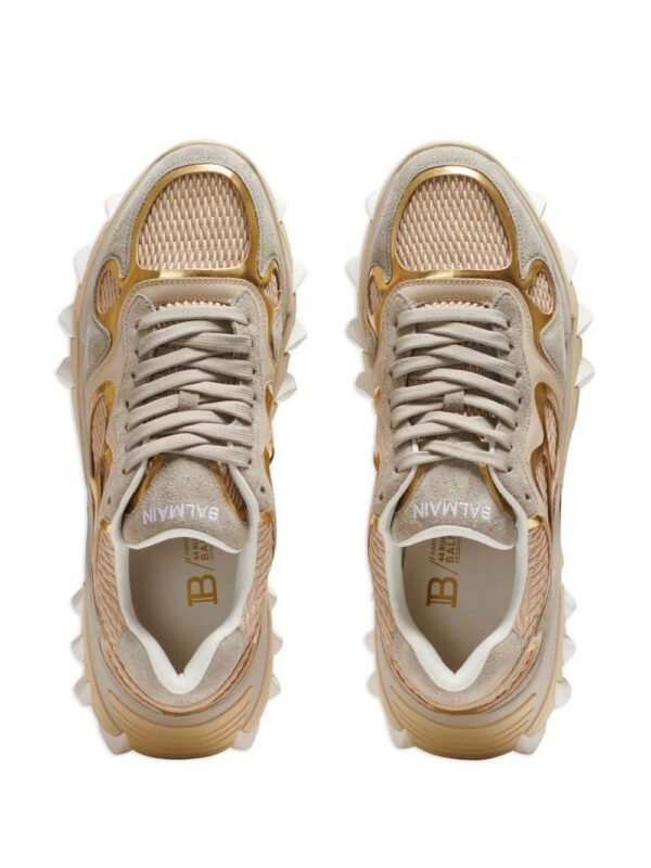 19073310_43716155_1000.jpg Balmain B-East panelled sneakers