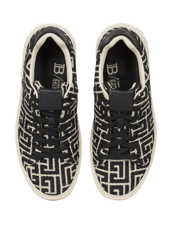 Balmain  B-Court monogram sneakers