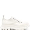 Alexander Mcqueen embossed-logo low-top sneakers