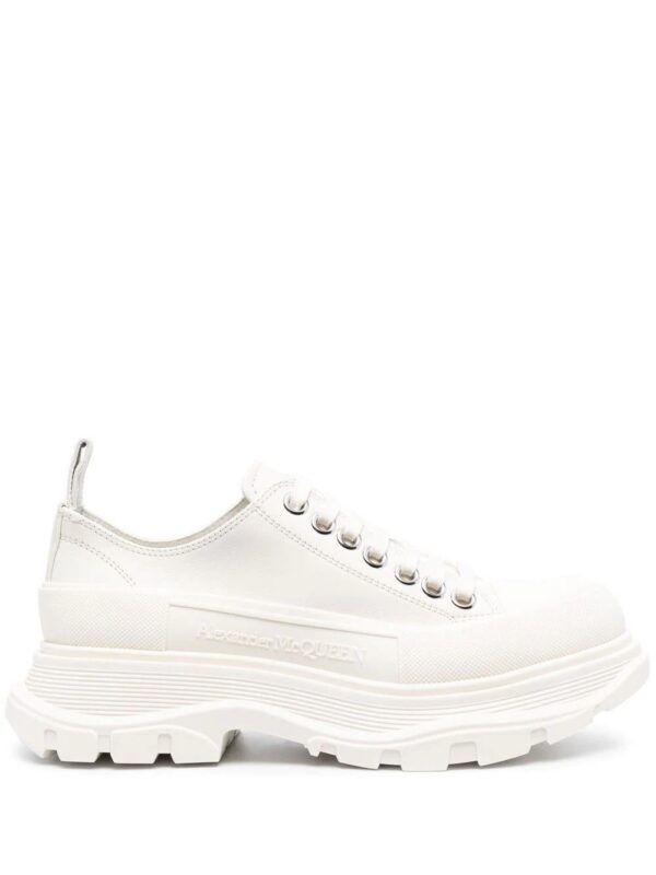 Alexander Mcqueen embossed-logo low-top sneakers
