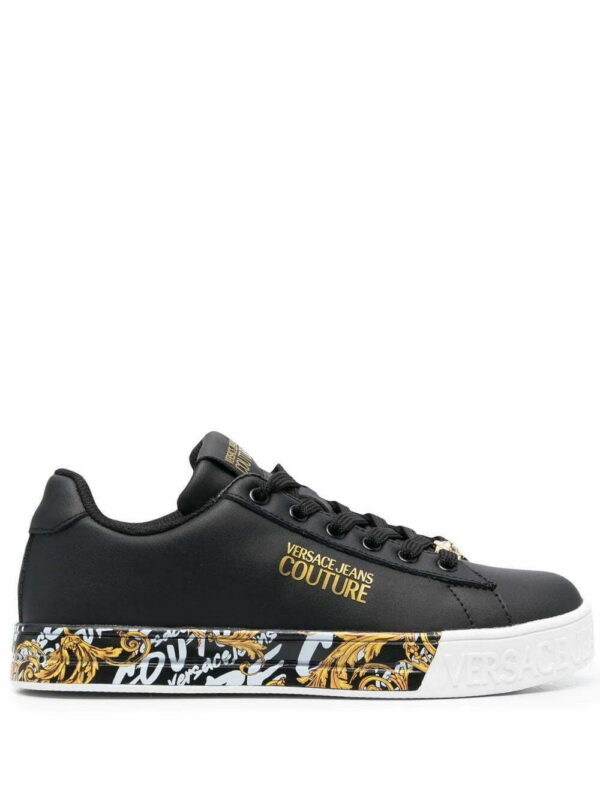 19146261_41908886_1000.jpg Versace Jeans Couture logo-print leather sneakers