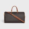 191472CYX-04LU_3_WIN19.jpg CELINE Large Travel Bag IN Triomphe Canvas with Celine Print