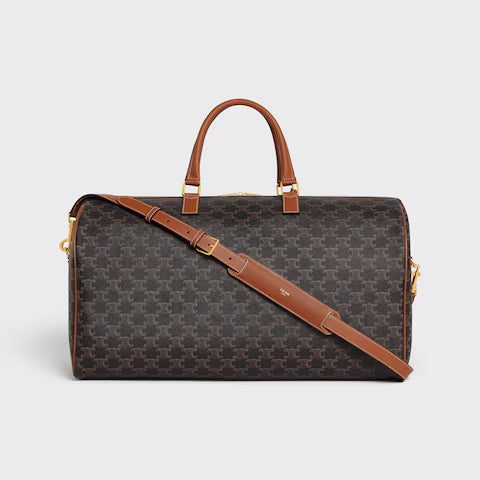 191472CYX-04LU_3_WIN19.jpg CELINE Large Travel Bag IN Triomphe Canvas with Celine Print