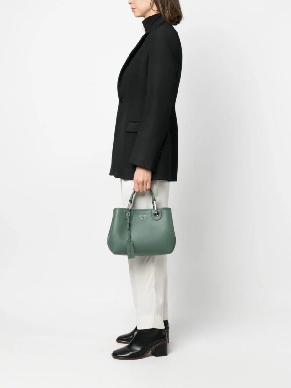 19147477_41948494_1000.jpg Emporio Armani logo-plaque tote bag