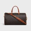 191482CYX-04LU_3_SUM23.jpg CELINE Medium Travel Bag IN Triomphe Canvas with Celine Print