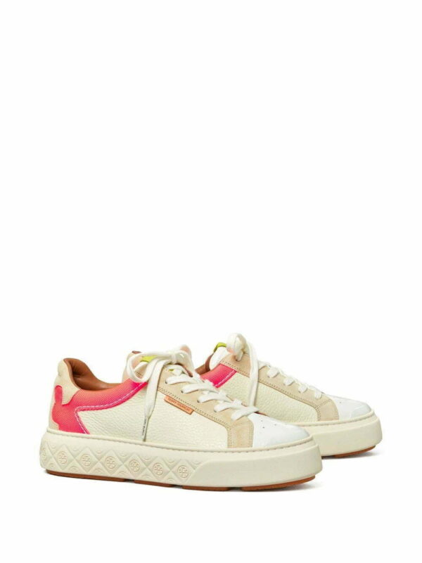 19200053_42028119_1000.jpg Tory Burch T-Medallion low-top sneakers