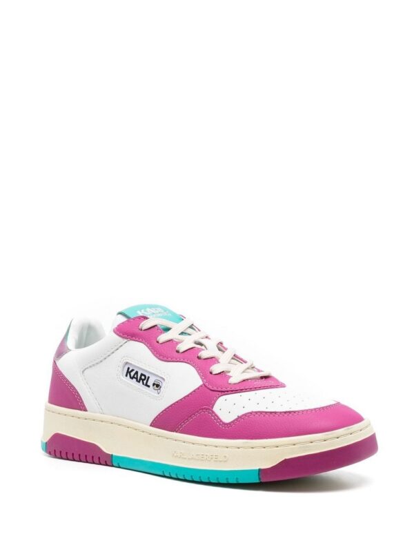 19218952_43389238_1000.jpg Karl Lagerfeld colour-panelled leather sneakers