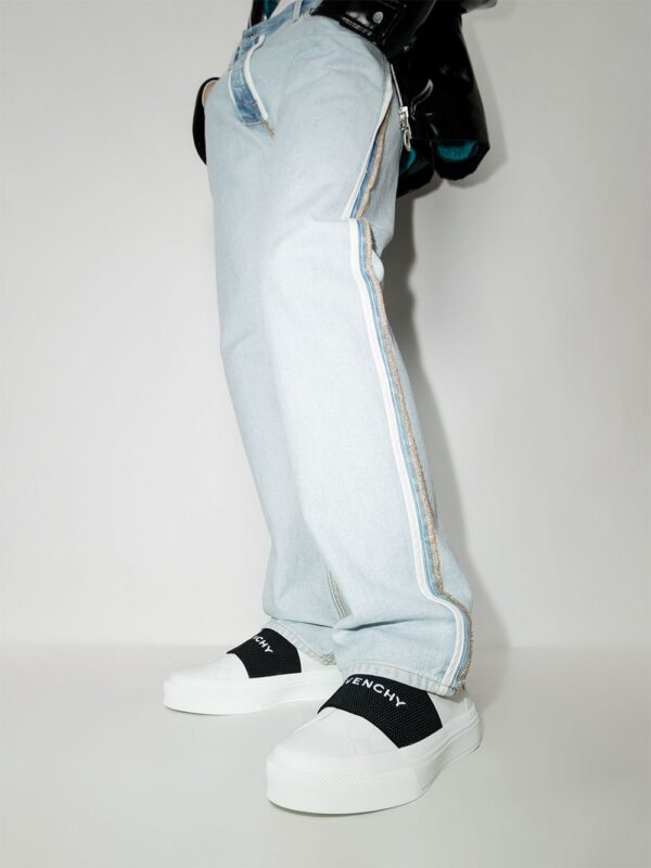 Givenchy logo-webbing low-top sneakers