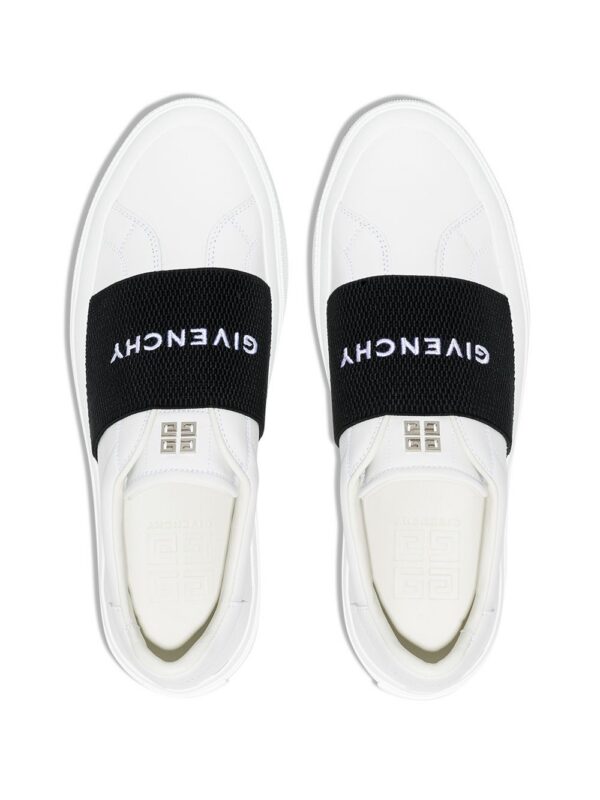 Givenchy logo-webbing low-top sneakers