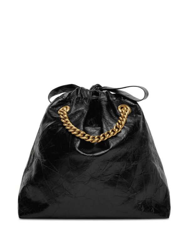 Balenciaga  small Crush leather tote bag