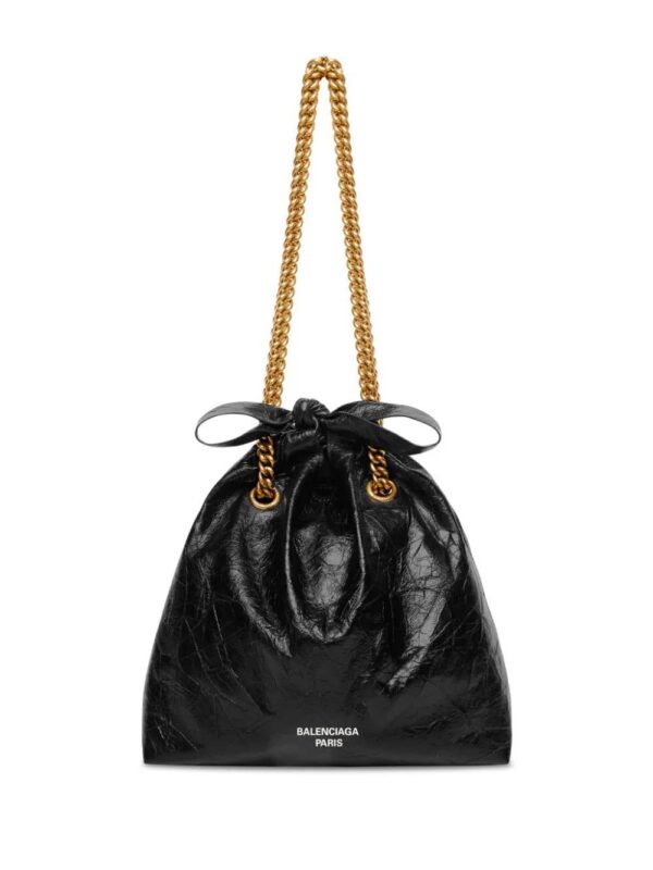 Balenciaga  small Crush leather tote bag