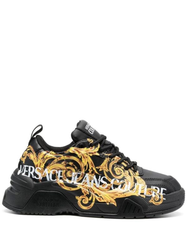 19300006_42386654_1000.jpg Versace Jeans Couture logo-print low-top sneakers