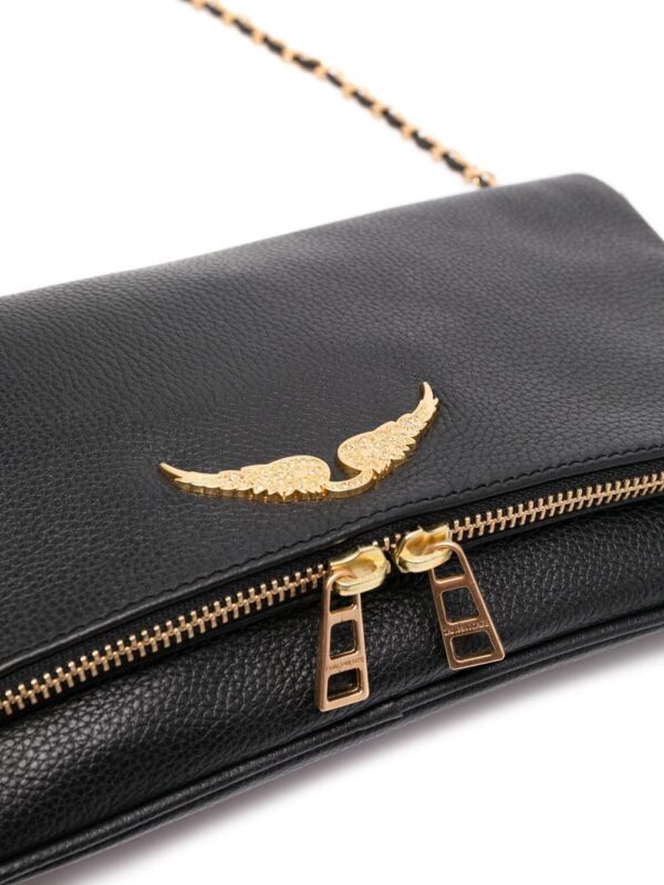 19308510_43240046_1000.jpg Zadig&Voltaire Rock logo-plaque shoulder bag