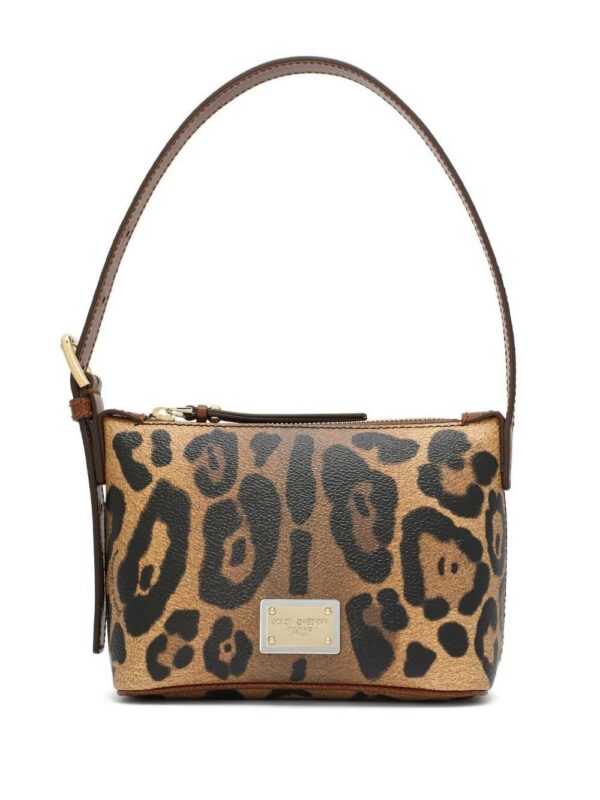 Dolce & Gabbana  Crespo leopard-print shoulder bag