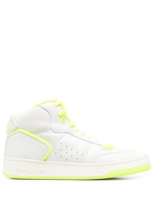 19357149_42539544_1000_35db0a8c-3d3d-40f5-824f-7a3271bd0c6e.jpg Saint Laurent two-tone high-top sneakers