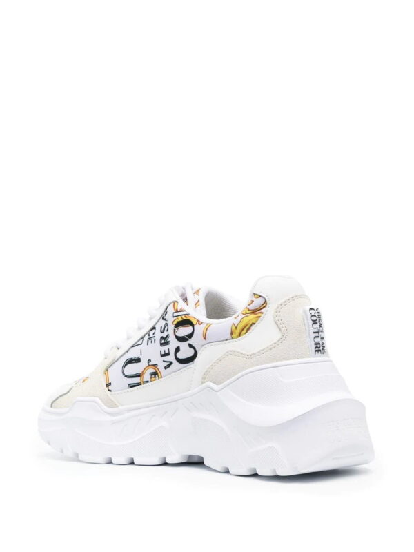 Versace Jeans Couture  baroque-pattern print sneakers