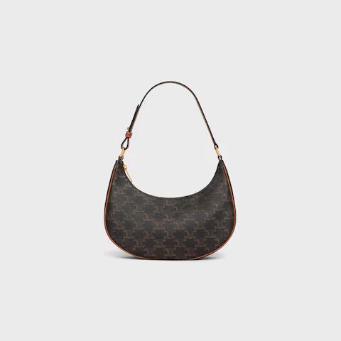 193952BZJ-04LU_1_SS24_P1_W.jpg CELINE Ava Bag IN Triomphe Canvas and calfskin