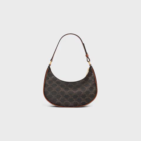 193952BZJ-04LU_4_SS24_P1_W.jpg CELINE Ava Bag IN Triomphe Canvas and calfskin