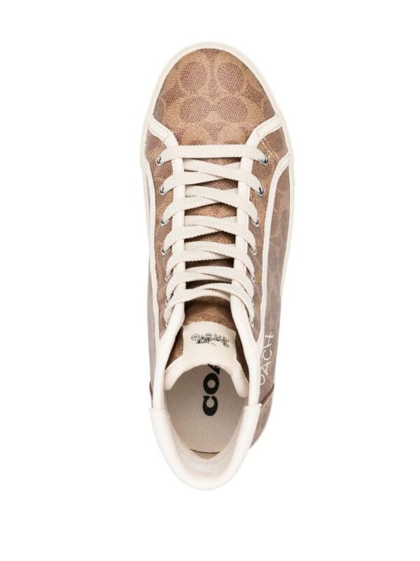 19411501_42688044_1000.jpg Coach monogram-pattern lace-up sneakers