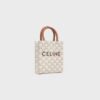 194372BZK-01BC_2_LIB_613842.jpg CELINE Mini Vertical Cabas IN Triomphe Canvas with Celine print