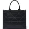 Prada  large Symbole leather tote bag