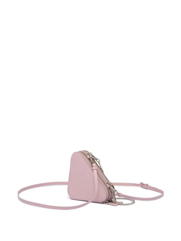 Prada  mini Triangle crystal-embellished crossbody bag