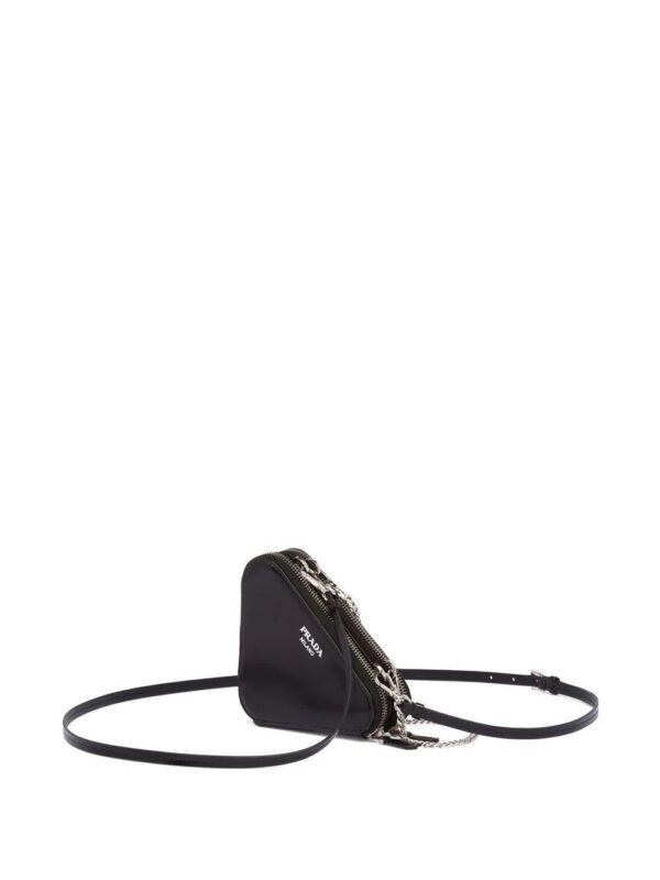 Prada  mini Triangle crystal-embellished crossbody bag